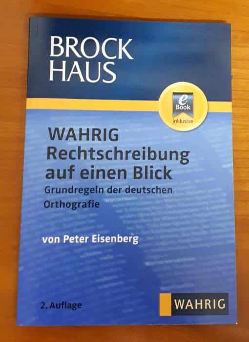 Peter Eisenberg: Rechtschreibung auf einen Blick, 2. Auflage